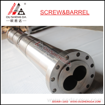 PVC UPVC Pipe extruder double screw barrel with high output